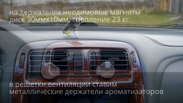магнитный держатель планшета в решетки вентиляции