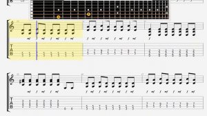 Beatles The   I Want to Hold Your Hand GUITAR 1 TABLATURE