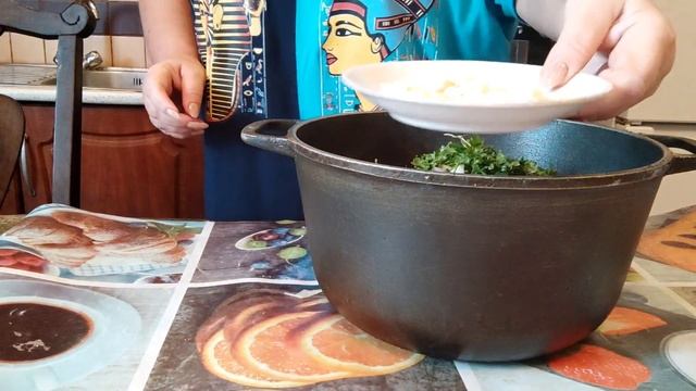 Баклажаны тушенные в Казанке. Вкусно и полезно. смотреть онлайн