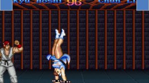 Street Fighter 1 Ryu (1986) vs SF2 Chun Li (1991)