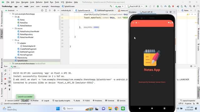 8. Search View & fixing some bugs | Notes App смотреть онлайн