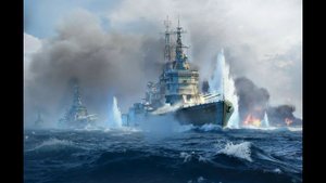Линкор СЛАВА 314К Урона! Мир кораблей World of Warships