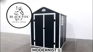 Эксклюзивный обзор лучшего пластикового сарая: BlackFox MODERNIST G в действии!