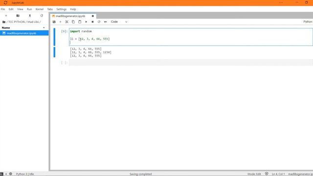 Into The Fascinating Python | Code a Mad Libs Generator | Part 6 | WITH LISTS | TechBoy Corp.