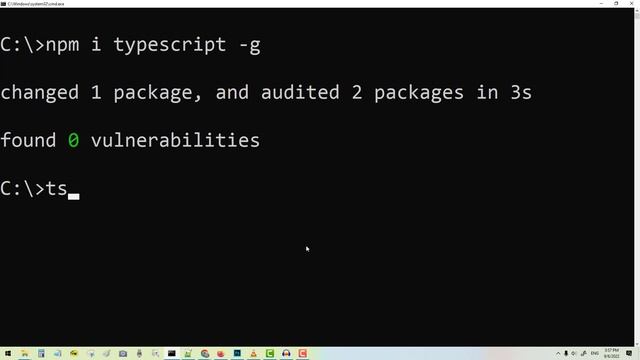 1.2 Setting Up the TypeScript Development Environment