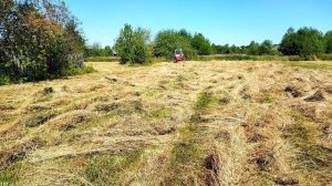 ЮМЗ ворошение сена