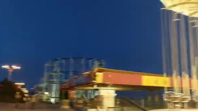 Волгоград. Мост. Колесо обозрения. смотреть онлайн