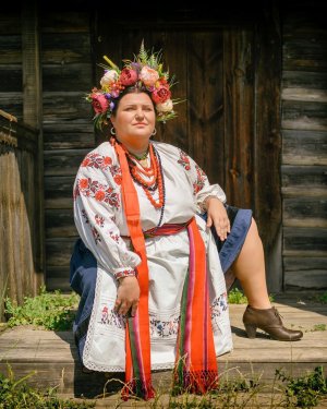 Ей вызвали санитаров. "Папа москвич а я украинка"