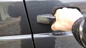Открытие передней правой двери УАЗ Патриот до вмешательства