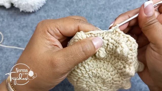 Gorrito a crochet punto puff bebes de 3 a 6 meses #gorro #tejidosbebe #gorronorma смотреть онлайн