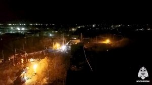 Телеканал Регион 67 -  более полутысячи человек устраняют последствия обрушения моста в Вязьме