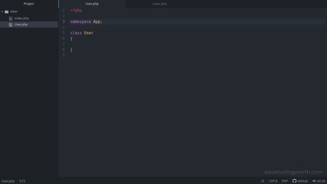The difference between use and require in PHP смотреть онлайн