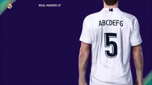 PES 2021 Font / Numbers v1 v2 For Edit Mode