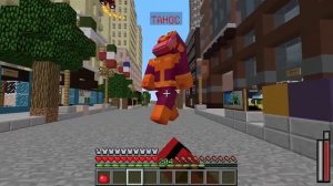 ТАНОС ВЕРНУЛСЯ БИТВА ПРОТИВ ЖЕЛЕЗНЫЙ ЧЕЛОВЕК ПАУК СУПЕРГЕРОИ МАРВЕЛ В МАЙНКРАФТ