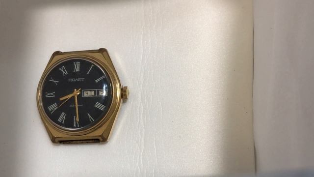 Мужские наручные часы Полет СССР 23 камня позолота автоподзавод смотреть онлайн