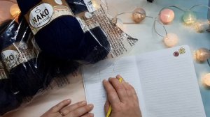 Неделя зимних стартов, день 4 Юбка из пряжи Nako pure wool/юбка снизу вверх спицами/образец/ расче