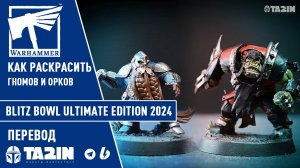 Как раскрасить / Blitz Bowl Ultimate Edition 2024 / Warhammer