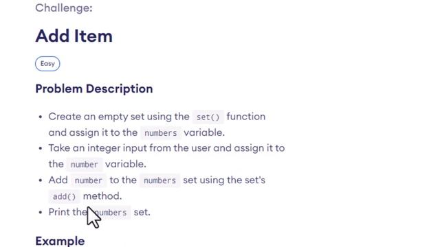 Sets in Python