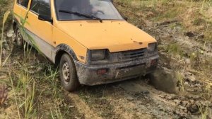 Ока ВЕЗДЕХОД , Везде надо ходить за тросом .