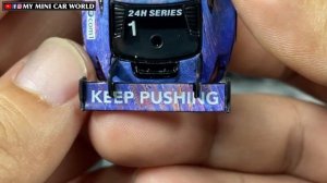 『MY MINI CAR WORLD』UNBOXING MINI GT 1/64 BMW M4 GT3 # 1 - ST Racing 2022 12H Mugello Winner