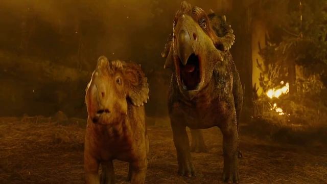 Пахиринозавр против Горгозавра | Прогулки с динозаврами 3D (2013) смотреть онлайн