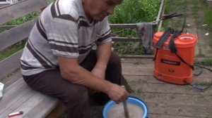 Обработка табака от грибковых болезней.
