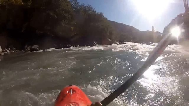 1-й Открытый чемпионат Обнинска в Грузии по ТВТ на бурной воде. (Utsera open 2014) смотреть онлайн