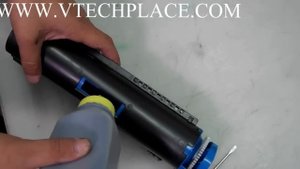 How to refill Oki Okidata B411, B431 toner cartridges