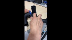 Демонтаж хомута Клип-Трек с помощью специального ключа