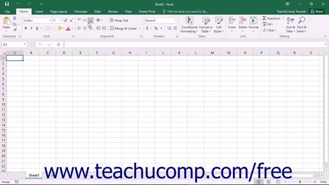 Excel 2016 Tutorial The Excel Environment Microsoft Training Lesson смотреть онлайн