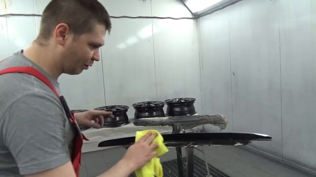 Купил себе диски!  Покраска с эффектом хром!  Посылка от FXcolor. смотреть онлайн