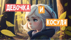 ?Девочка и КОСУЛЯ?_Волшебные сказки для детей_