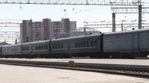 Прибытие ЭП2К-029 на станцию Новосибирск-Главный