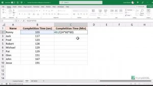 Convert Second to Minutes in Excel (3 Easy Ways)