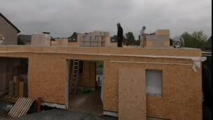 Строительство дома из блоков -  Лего