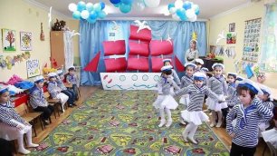 23 февраля для детей - танец в детском саду