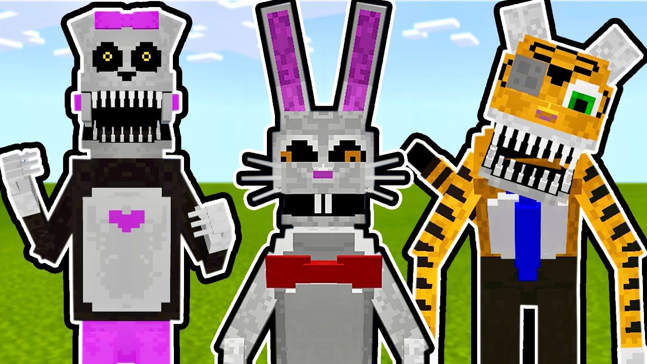 ВСЕ ВИДЫ МОНСТРОВ МИСТЕР ХОПС В МАЙНКРАФТ  Mr. Hopps Playhouse 2 minecraft майнкрафт