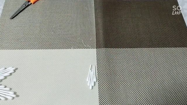 Мақта таяқшаларынан қар жасау. Снежинка из ватных палочек. Diy snowflakes decorations смотреть онлайн