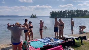 Озеро Тургояк / Золотой Пляж. Наши впечатления. 27.06.2021