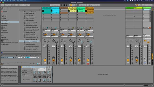 Ableton Live 11 Lite Tutorial Part 2 - 6: Arrange and master смотреть онлайн