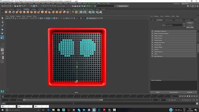 Autodesk Maya 2017 MASH Robot смотреть онлайн