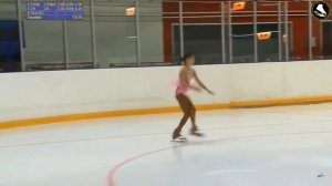 Anna Frolova, SP, 2019.09.04 Moscow Junior Championships