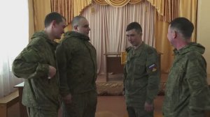 В воинской части в Луге проходят реабилитацию бойцы, вернувшиеся из зоны СВО