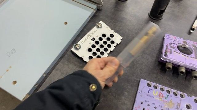 Кондуктор под присадку, сверловку и фрезеровку. FUDJ PARETTOOL Mafell Ddf40 и  DRC FESTOOL CENTROTE