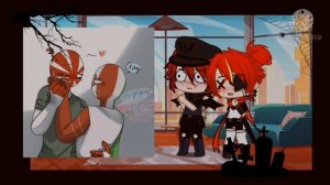 🕸️🕷️🎃Реакция стран на шипы (спец выпуск Хеллоуин. Countryhumans.) 🎃🕸️🕷️
