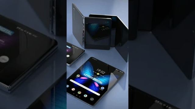 Новый гнущийся смартфон от #samsung ? #foldablephones #galaxyfold3