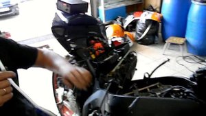 №3 Неисправность и распиновка датчика МОР Спорт байк HONDA CBR 1000 RR