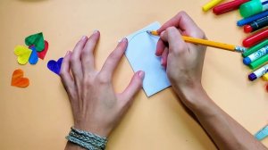 DIY - Easy Paper Heart with Surprise // Gift Idea for Mom or Dad