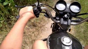 КАТАЮСЬ НА МОТОЦИКЛЕ С ДРУГОМ В СЕЛЕ / Gopher VidYT