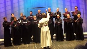 ХОР НОВОСПАССКОГО МОНАСТЫРЯ - "СЛАВА В ВЫШНИХ БОГУ" - А. ГРЕЧАНИНОВ - ММДМ, 26.11.17